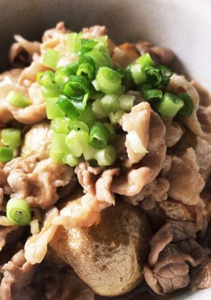 新じゃが揚げの豚肉あんかけ☆-レシピのメイン写真
