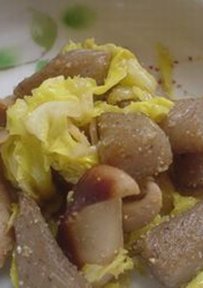 こんにゃくとウインナーのごま炒め-レシピのメイン写真