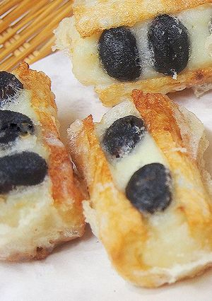ちくわと黒豆の天ぷら-レシピのメイン写真