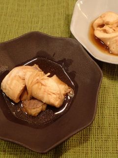 アブラツノザメのハラス煮付け-レシピのメイン写真