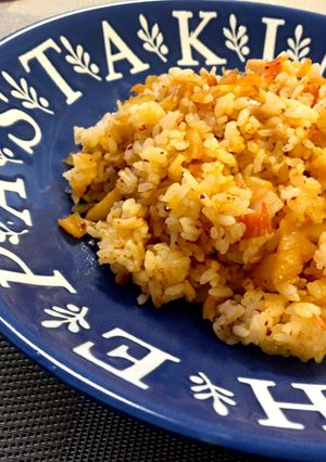 簡単！ぱらぱらキムチ炒飯-レシピのメイン写真