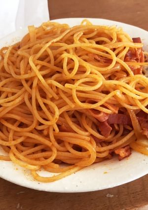 マッスルナポリタン-レシピのメイン写真