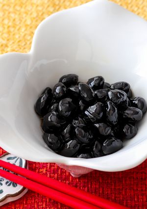 レンジで簡単！黒豆煮-レシピのメイン写真