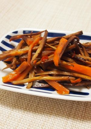 きんぴら牛蒡〔ホットクック〕-レシピのメイン写真