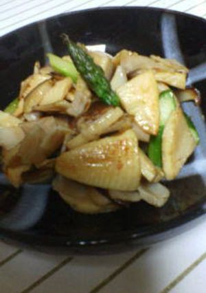 春野菜のバター醤油炒め-レシピのメイン写真