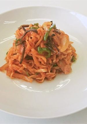 切干大根のナポリタン風-レシピのメイン写真