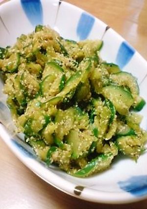 ～佐賀のばぁちゃんの味✿胡瓜のゴマ醤油～-レシピのメイン写真