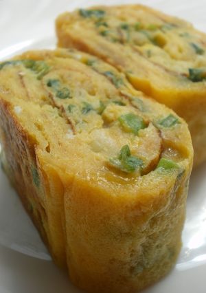 お弁当に★天かすとネギの卵焼き-レシピのメイン写真