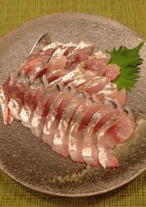 アジの刺身-レシピのメイン写真