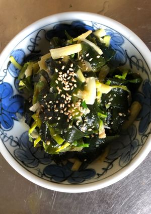 朝月の酢味噌和え-レシピのメイン写真