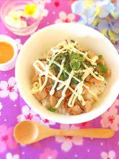 チャーマヨ丼-レシピのメイン写真