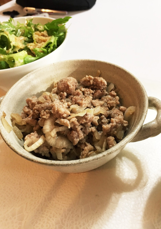 挽肉と新玉ねぎの☆エスニック炒め☆-レシピのメイン写真
