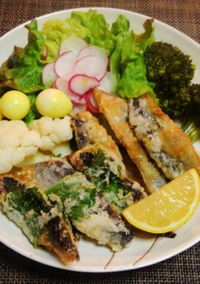 スティック秋刀魚のさくさく竜田揚げ♪～♪-レシピのメイン写真