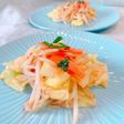 コンビニのカット野菜でコンソメカレー炒め