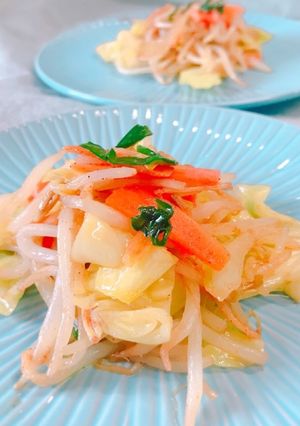 コンビニのカット野菜でコンソメカレー炒め-レシピのメイン写真
