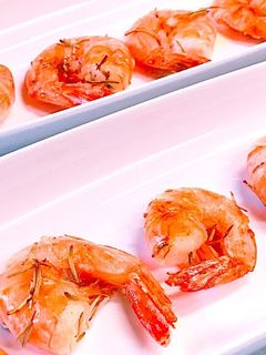 簡単!海老のガーリック ローズマリー焼き-レシピのメイン写真