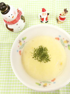 つぶつぶコーンスープ@つくば市幼児食-レシピのメイン写真