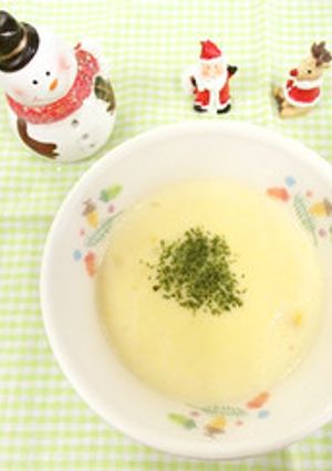 つぶつぶコーンスープ＠つくば市幼児食-レシピのメイン写真
