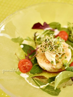 エビと枝豆のはんぺん寄せ~サラダ仕立て~-レシピのメイン写真