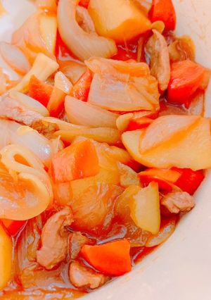 無水！出汁&砂糖不使用ヘルシー肉じゃが-レシピのメイン写真