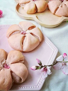 可愛い桜パン 成型のコツ 桜あんぱん-レシピのメイン写真