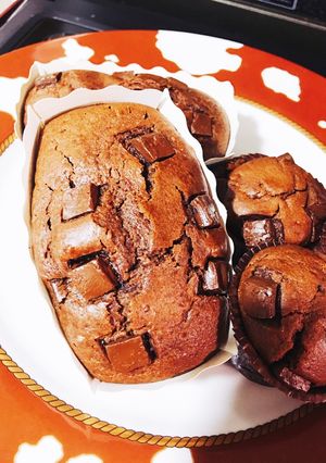HMでちょ〜濃厚なリッチチョコマフィン☆-レシピのメイン写真