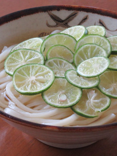 すだち冷やしうどん-レシピのメイン写真