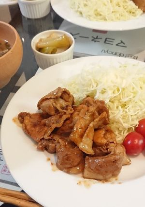 ‪‪☺︎‬胃袋確保!生姜焼き-レシピのメイン写真