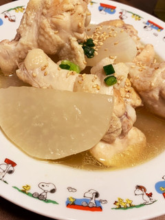 簡単★生姜でぽかぽか♪大根と手羽先の煮物-レシピのメイン写真