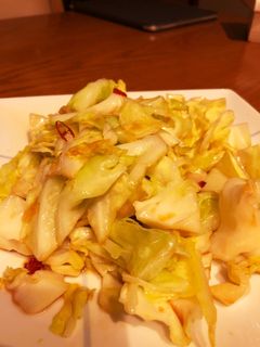 超簡単 春キャベツの美味しい炒め物-レシピのメイン写真