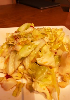 超簡単 春キャベツの美味しい炒め物-レシピのメイン写真