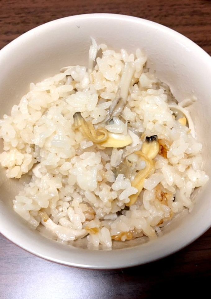 風味豊か☆あさりと舞茸の炊き込みご飯-レシピのメイン写真