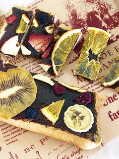 食品乾燥機|ドライフルーツ×食パンチョコ-レシピのメイン写真