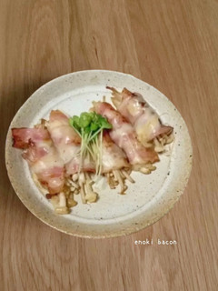 えのきベーコンのチーズ焼き-レシピのメイン写真