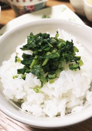 捨てないで！大根の葉の油炒め☆-レシピのメイン写真