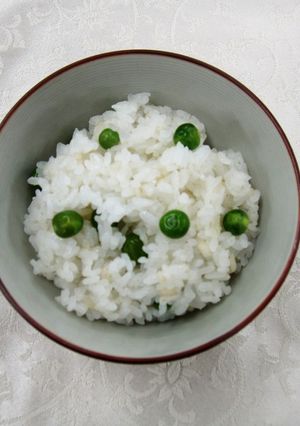 もち麦入り青豆ごはん-レシピのメイン写真