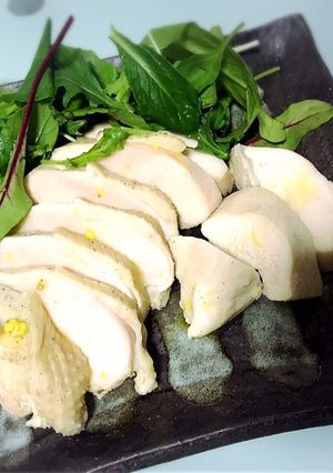 簡単！サラダチキン♪-レシピのメイン写真