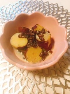 さつまいも&小豆の豆乳煮☆-レシピのメイン写真