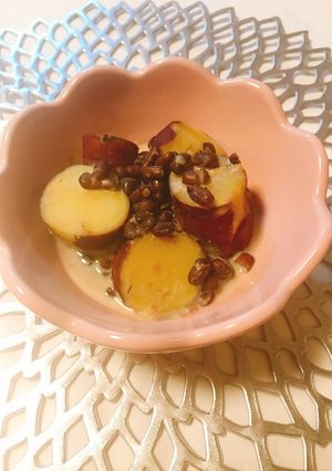 さつまいも&小豆の豆乳煮☆-レシピのメイン写真
