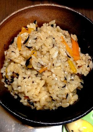 簡単！ひじきご飯(炊込み)-レシピのメイン写真