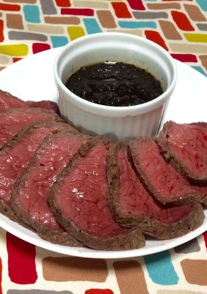 超簡単☆旨辛ダレによく合うローストビーフ-レシピのメイン写真