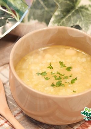 カリフラワーと白いんげん豆のカレースープ-レシピのメイン写真