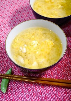 簡単！やせるお味噌汁☆親子丼風-レシピのメイン写真