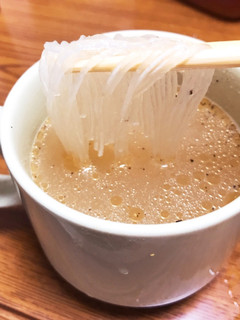 レンジで簡単 韓国風春雨スープ♪-レシピのメイン写真