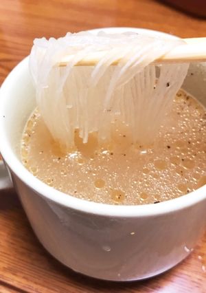レンジで簡単 韓国風春雨スープ♪-レシピのメイン写真