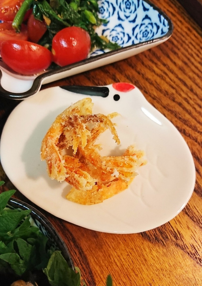 甘エビ殻のから揚げ-レシピのメイン写真