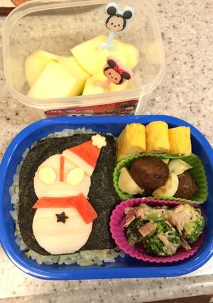 キャラ弁 ＊ ウルトラマン クリスマス-レシピのメイン写真