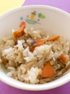 まいたけご飯@つくば市幼児食-レシピのメイン写真