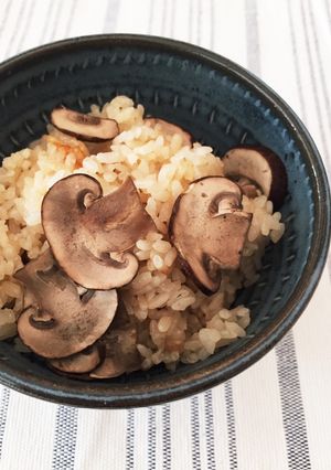 マッシュルームの炊き込みご飯-レシピのメイン写真