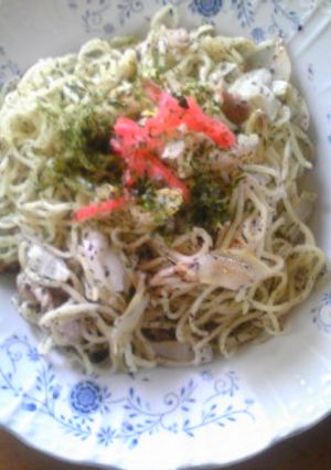 ゆかりでアレンジ塩焼きそば-レシピのメイン写真